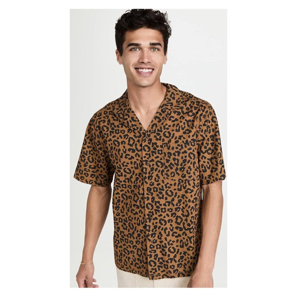 Banks Journal Men's Safari Short Sleeve Button Down NWT M